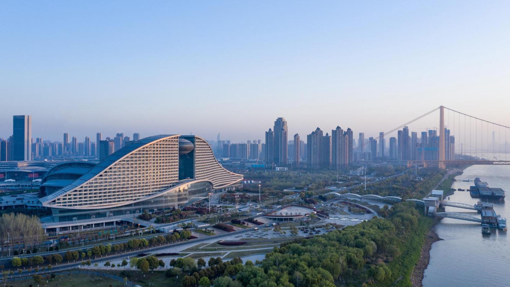 Intercontinental Wuhan By Ihg - Yangtze River View Exteriér fotografie